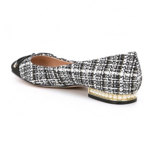 Karl Lagerfeld | tweed ballet flats Size 7 Excellent used condition. - Picture 2 of 11